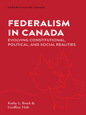 cover image of Federalism in Canada